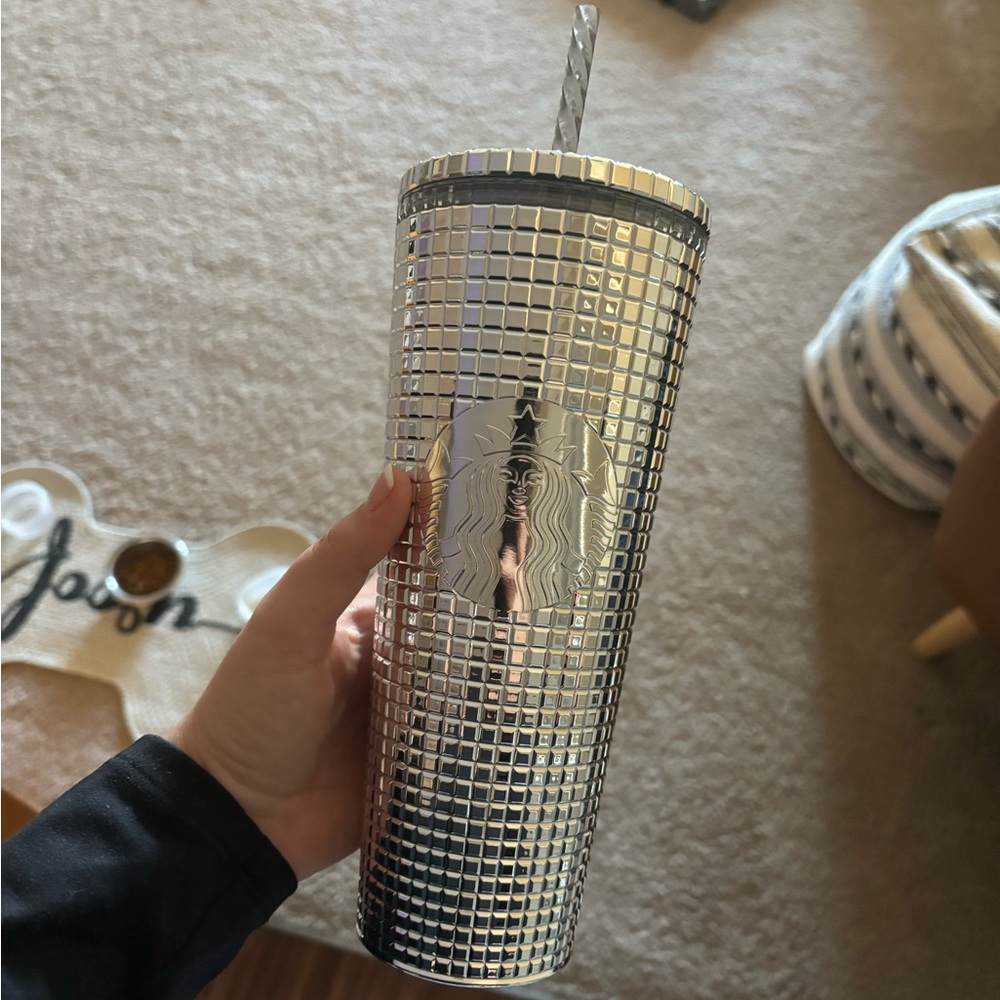 Starbucks Silver Tumbler
